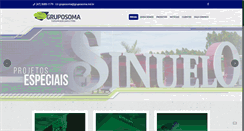 Desktop Screenshot of gruposoma.ind.br