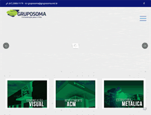 Tablet Screenshot of gruposoma.ind.br